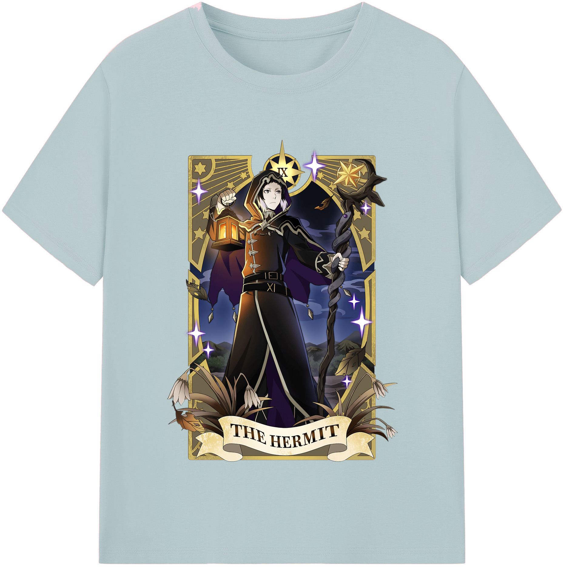 （画像用） 文豪ストレイドッグス Bungo Stray Dogs 綿100％半袖Tシャツ（フロントプリント）